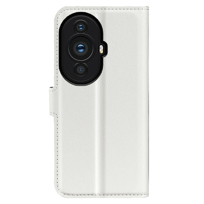 For Huawei nova 11 Wallet Cover Litchi Texture Anti-Scratch Shell Stand Mobile Phone PU Leather Case