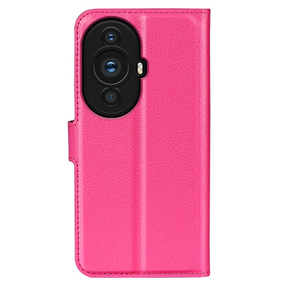 For Huawei nova 11 Wallet Cover Litchi Texture Anti-Scratch Shell Stand Mobile Phone PU Leather Case