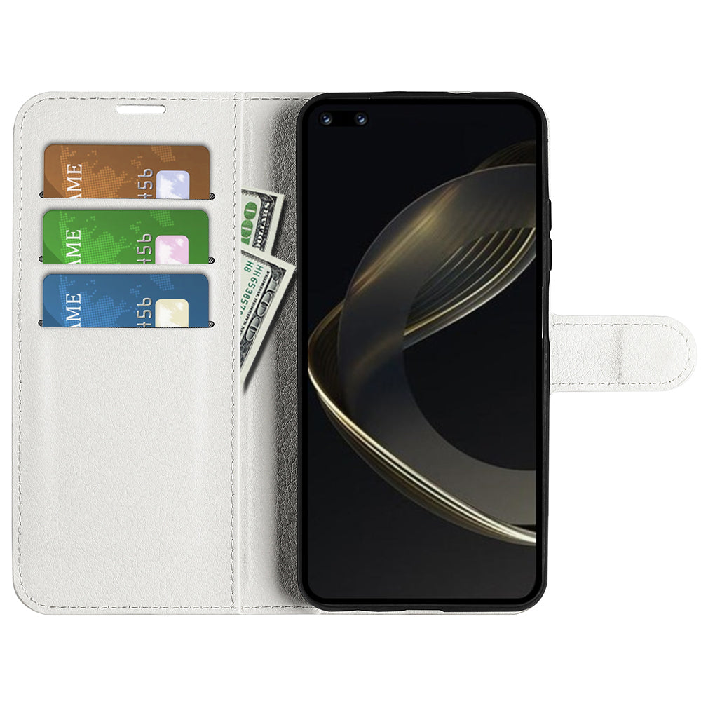 For Huawei nova 11 Pro / nova 11 Ultra Dustproof Phone Cover TPU + PU Leather Litchi Texture Phone Stand Case Wallet