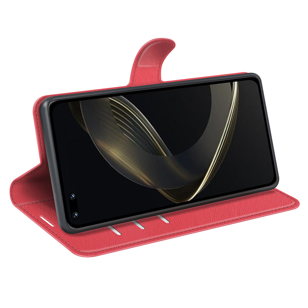 For Huawei nova 11 Pro / nova 11 Ultra Dustproof Phone Cover TPU + PU Leather Litchi Texture Phone Stand Case Wallet