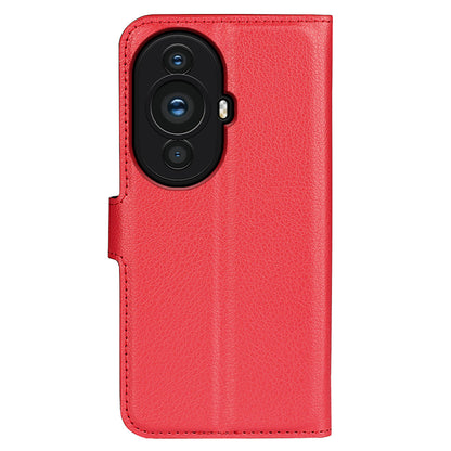 For Huawei nova 11 Pro / nova 11 Ultra Dustproof Phone Cover TPU + PU Leather Litchi Texture Phone Stand Case Wallet