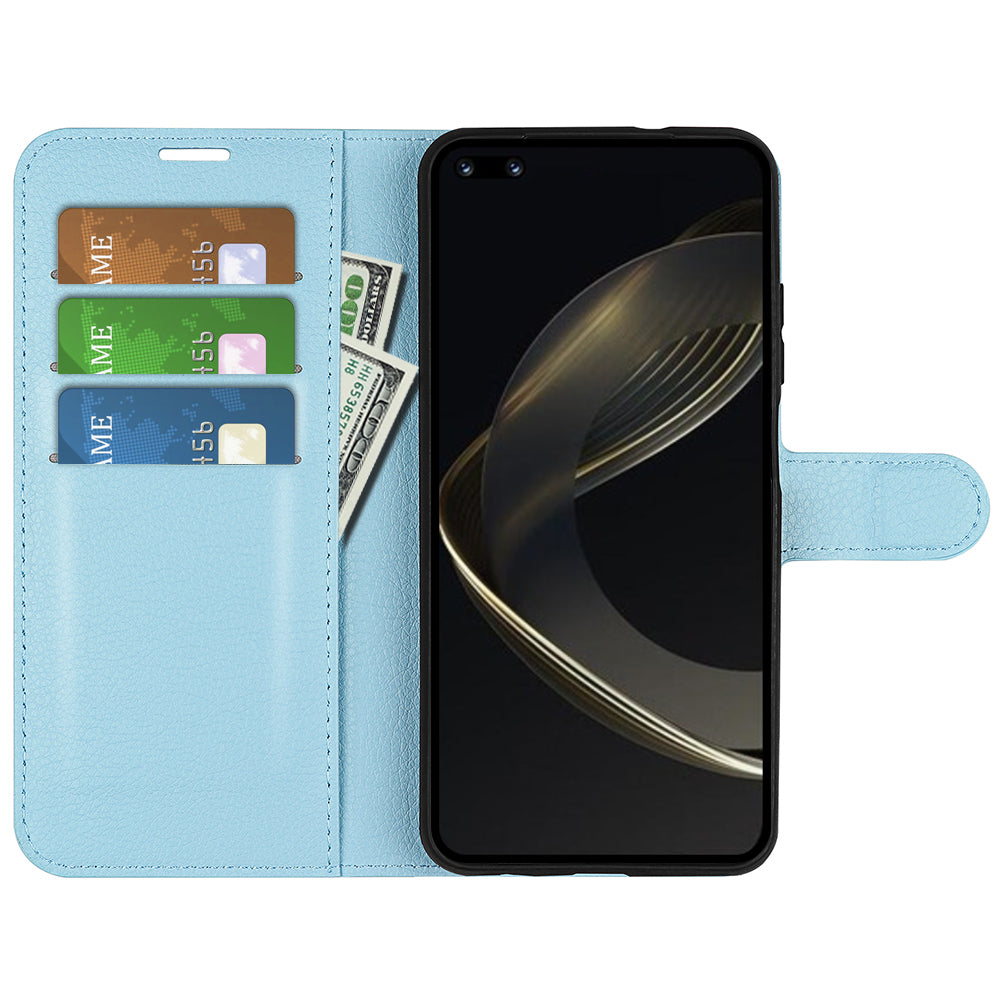 For Huawei nova 11 Pro / nova 11 Ultra Dustproof Phone Cover TPU + PU Leather Litchi Texture Phone Stand Case Wallet