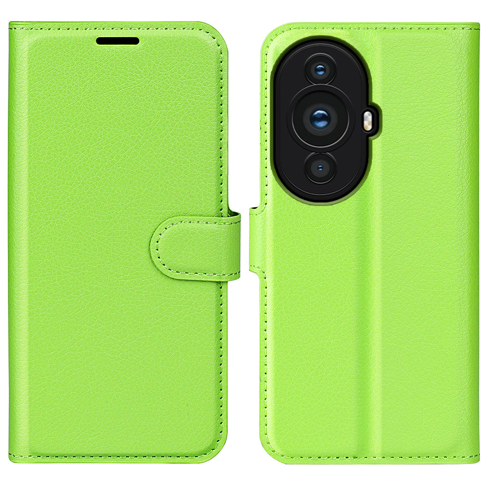For Huawei nova 11 Pro / nova 11 Ultra Dustproof Phone Cover TPU + PU Leather Litchi Texture Phone Stand Case Wallet