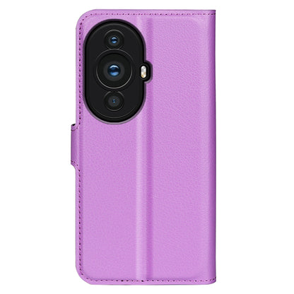 For Huawei nova 11 Pro / nova 11 Ultra Dustproof Phone Cover TPU + PU Leather Litchi Texture Phone Stand Case Wallet