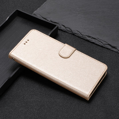 For Samsung Galaxy A04s 4G (164.7 x 76.7 x 9.1 mm) Stand Function Silk Texture PU Leather Wallet Cell Phone Case with Hand Strap