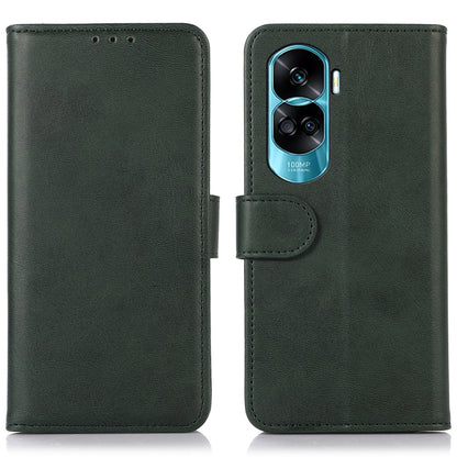 For Honor 90 Lite 5G / X50i 5G Cowhide Texture Phone Wallet Case Phone Stand PU Leather Cover