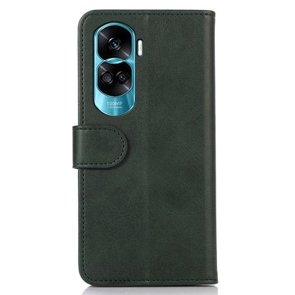 For Honor 90 Lite 5G / X50i 5G Cowhide Texture Phone Wallet Case Phone Stand PU Leather Cover