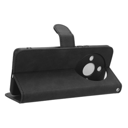 For Honor X50 Shockproof PU Leather Skin-touch Stand Case Wallet Anti-drop Inner TPU Phone Cover