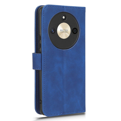 For Honor X50 Shockproof PU Leather Skin-touch Stand Case Wallet Anti-drop Inner TPU Phone Cover