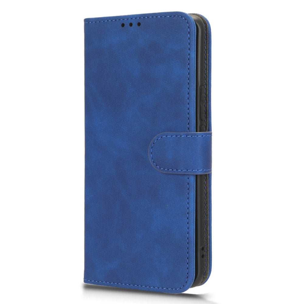 For Honor X50 Shockproof PU Leather Skin-touch Stand Case Wallet Anti-drop Inner TPU Phone Cover
