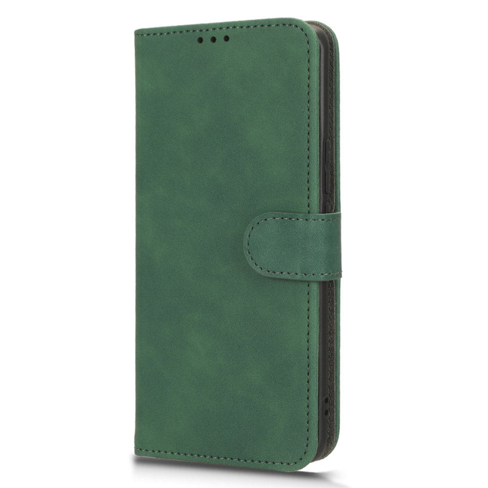 For Honor X50 Shockproof PU Leather Skin-touch Stand Case Wallet Anti-drop Inner TPU Phone Cover