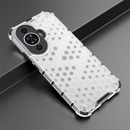 For Huawei nova 11 Anti-drop TPU+PC Phone Case Honeycomb Texture Cell Phone Cover