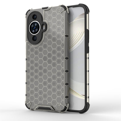 For Huawei nova 11 Anti-drop TPU+PC Phone Case Honeycomb Texture Cell Phone Cover