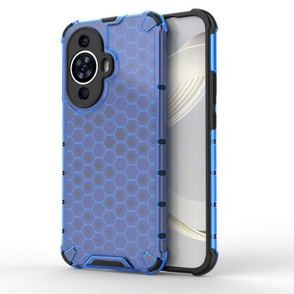 For Huawei nova 11 Anti-drop TPU+PC Phone Case Honeycomb Texture Cell Phone Cover