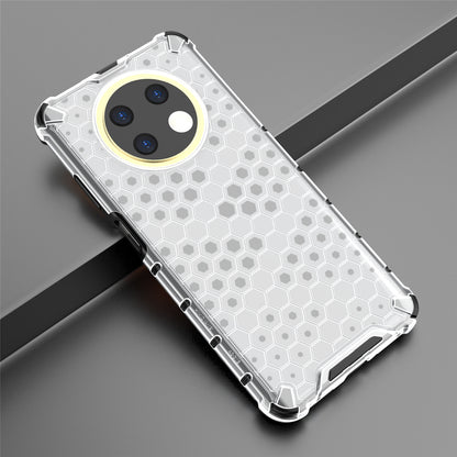 For Huawei nova Y91 4G TPU+PC Protective Phone Case Honeycomb Texture Phone Cover