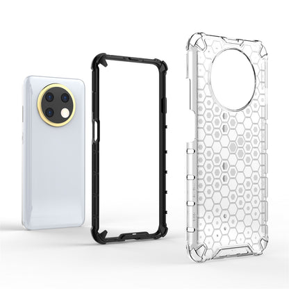For Huawei nova Y91 4G TPU+PC Protective Phone Case Honeycomb Texture Phone Cover