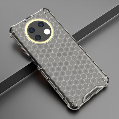 For Huawei nova Y91 4G TPU+PC Protective Phone Case Honeycomb Texture Phone Cover