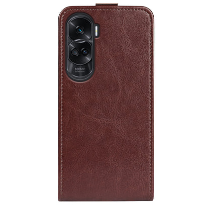 For Honor 90 Lite 5G / X50i 5G PU Leather Phone Case Vertical Flip Protective Phone Cover with Card Slot