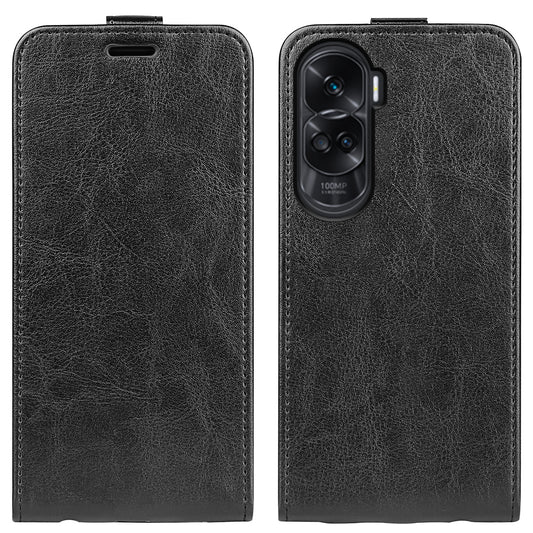 For Honor 90 Lite 5G / X50i 5G PU Leather Phone Case Vertical Flip Protective Phone Cover with Card Slot