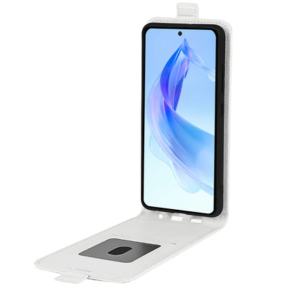 For Honor 90 Lite 5G / X50i 5G PU Leather Phone Case Vertical Flip Protective Phone Cover with Card Slot