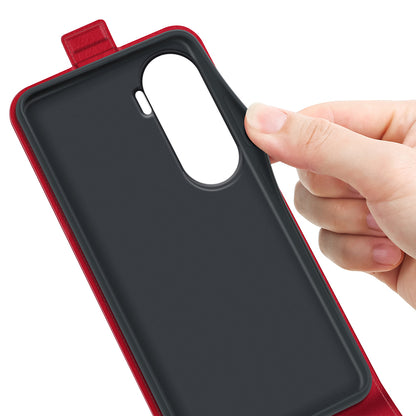 For Honor 90 Lite 5G / X50i 5G PU Leather Phone Case Vertical Flip Protective Phone Cover with Card Slot