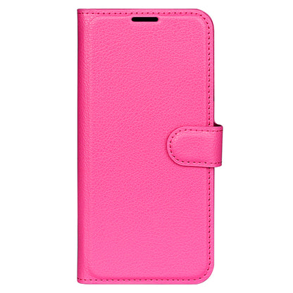 For Honor 90 Lite 5G / X50i 5G Anti-scratch Phone Stand Cover PU Leather Litchi Texture Wallet Case