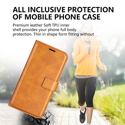 For Honor 90 Pro Scratch Resistant PU Leather Wallet Stand Protective Case Calf Texture Phone Cover