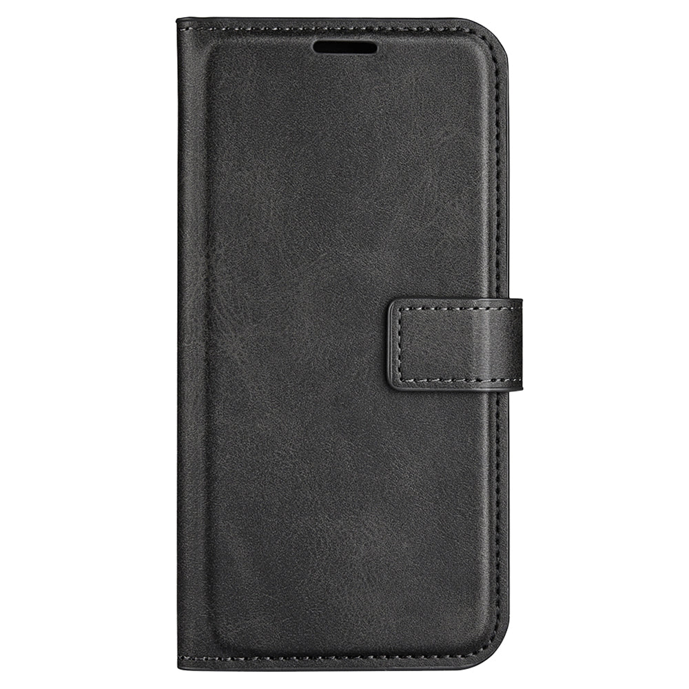 For Honor 90 Pro Scratch Resistant PU Leather Wallet Stand Protective Case Calf Texture Phone Cover