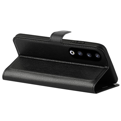 For Honor 90 Pro Litchi Texture Wallet PU Leather Phone Case Shockproof Stand Cover