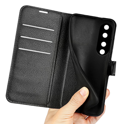 For Honor 90 Pro Litchi Texture Wallet PU Leather Phone Case Shockproof Stand Cover