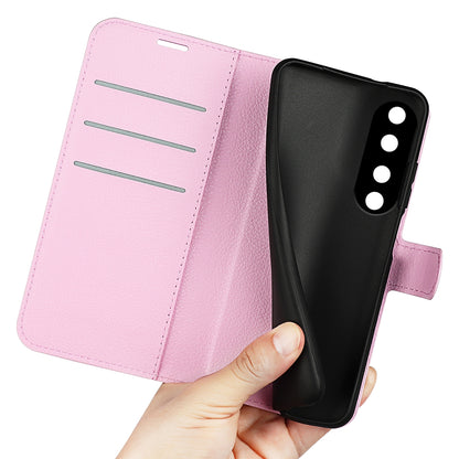 For Honor 90 Pro Litchi Texture Wallet PU Leather Phone Case Shockproof Stand Cover