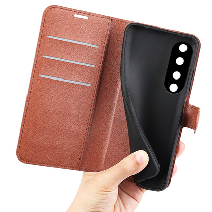 For Honor 90 Pro Litchi Texture Wallet PU Leather Phone Case Shockproof Stand Cover