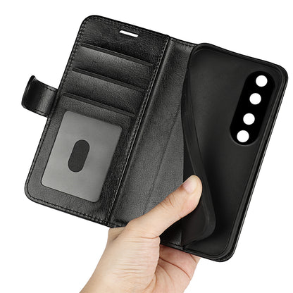For Honor 90 Pro Crazy Horse Texture Phone Wallet Case PU Leather Anti-scratch Stand Cover