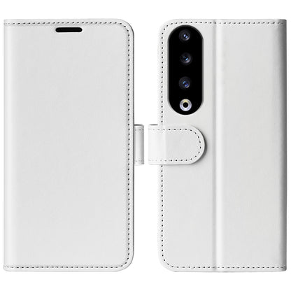 For Honor 90 Pro Crazy Horse Texture Phone Wallet Case PU Leather Anti-scratch Stand Cover