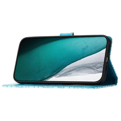For Samsung Galaxy A04s 4G (164.7 x 76.7 x 9.1 mm) Anti-scratch Leather Wallet Stand Cover Crocodile Texture Phone Case