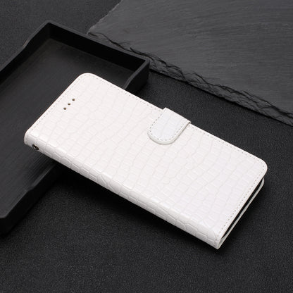 For Samsung Galaxy A04s 4G (164.7 x 76.7 x 9.1 mm) Anti-scratch Leather Wallet Stand Cover Crocodile Texture Phone Case