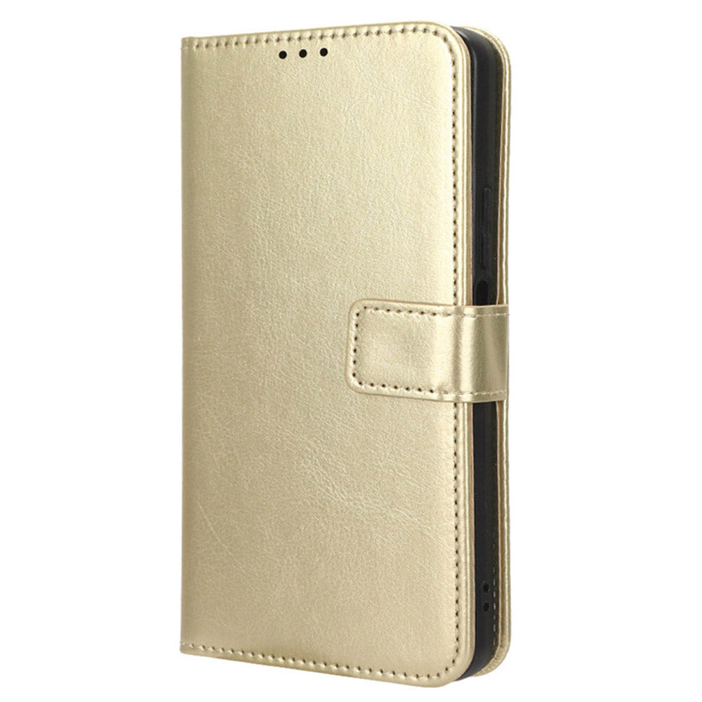 For Google Pixel Fold PU Leather + PC Phone Case Crazy Horse Texture Wallet Stand Flip Cover