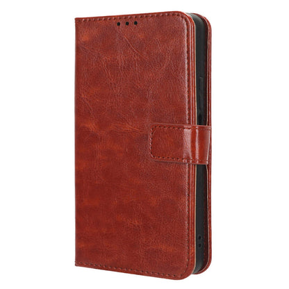 For Google Pixel Fold PU Leather + PC Phone Case Crazy Horse Texture Wallet Stand Flip Cover