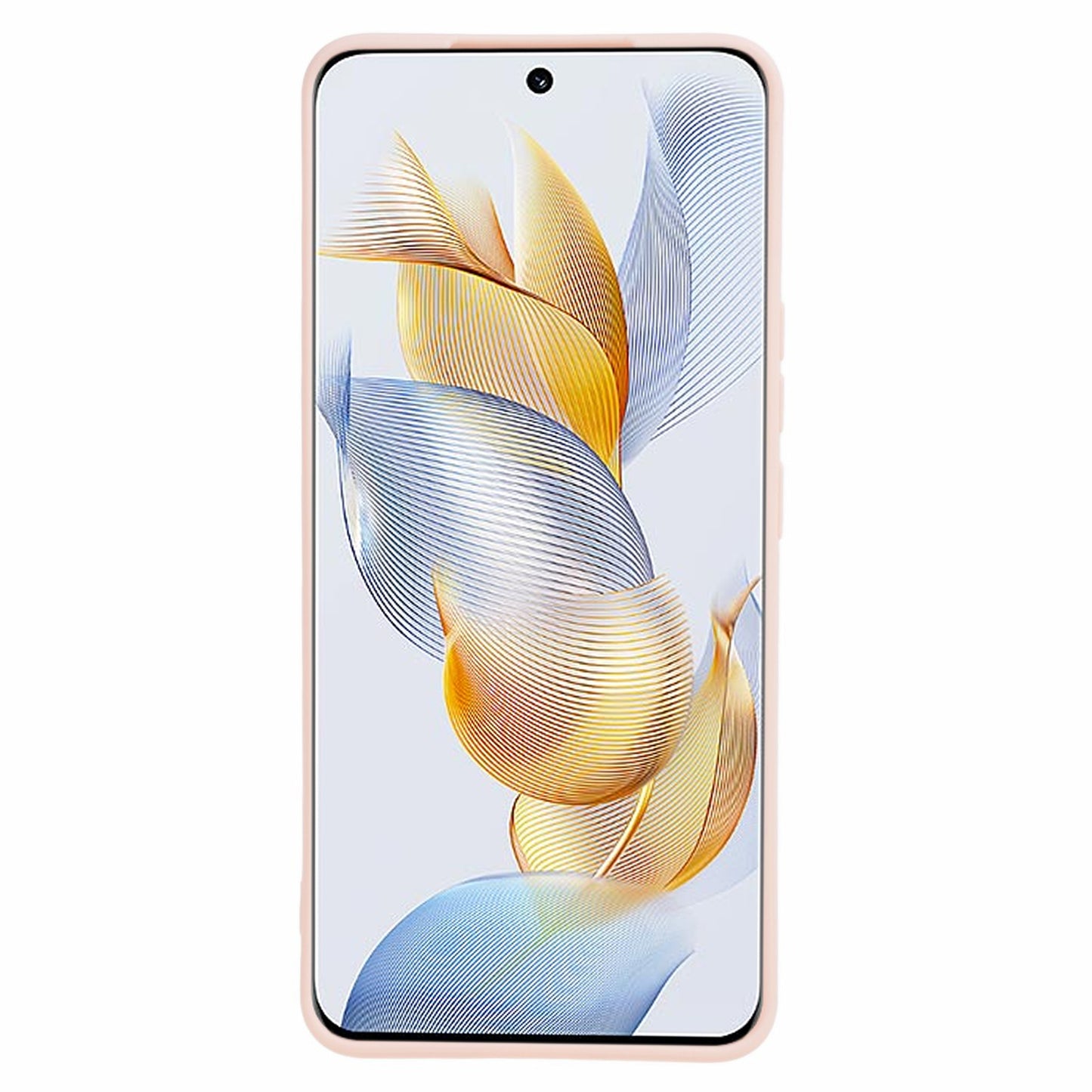 Precise Cutout Phone Case for Honor 90 , Straight Edge Shock-absorbing TPU Protective Cover