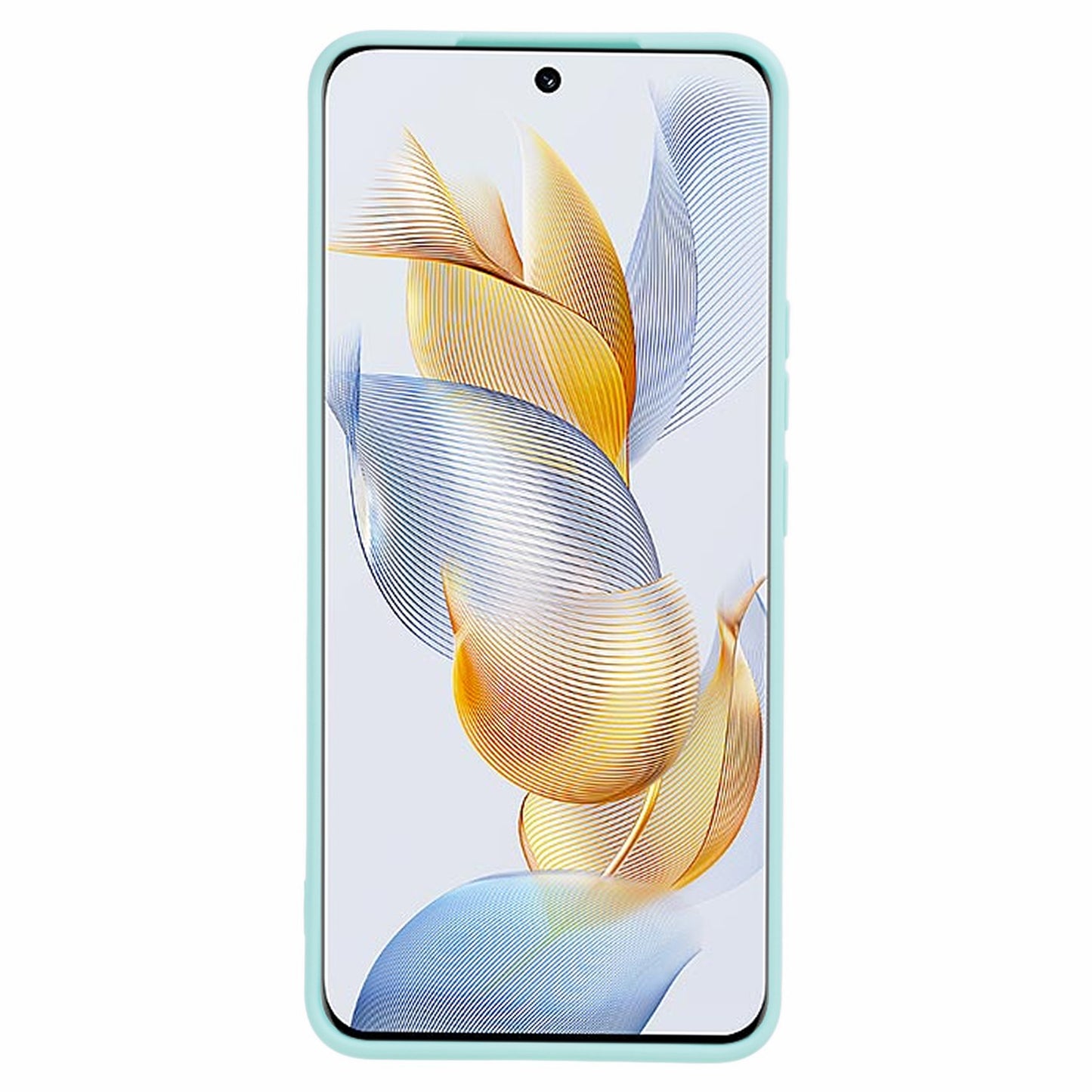 Precise Cutout Phone Case for Honor 90 , Straight Edge Shock-absorbing TPU Protective Cover