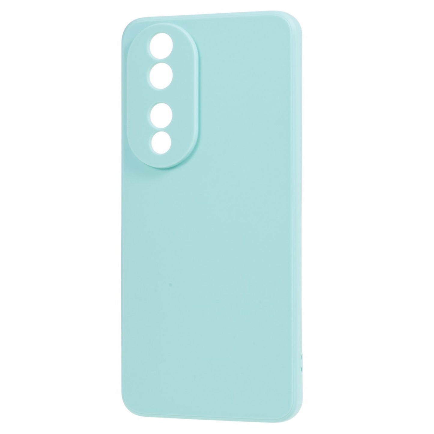 Precise Cutout Phone Case for Honor 90 , Straight Edge Shock-absorbing TPU Protective Cover