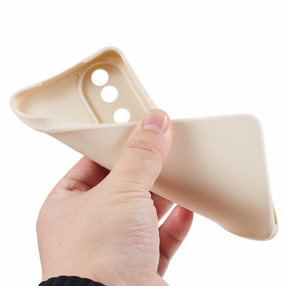 Precise Cutout Phone Case for Honor 90 , Straight Edge Shock-absorbing TPU Protective Cover