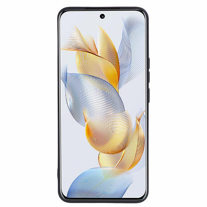 Precise Cutout Phone Case for Honor 90 , Straight Edge Shock-absorbing TPU Protective Cover