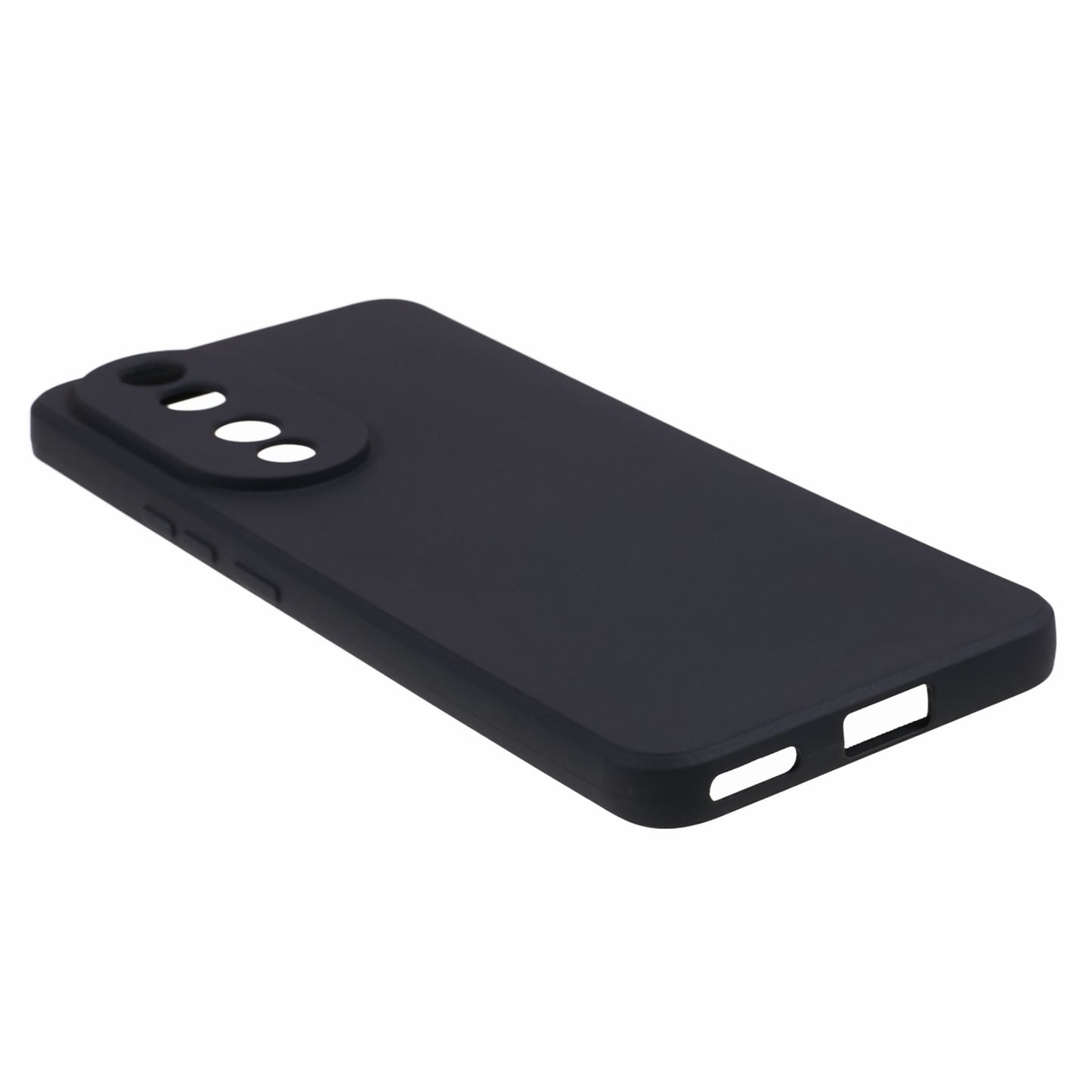 Precise Cutout Phone Case for Honor 90 , Straight Edge Shock-absorbing TPU Protective Cover