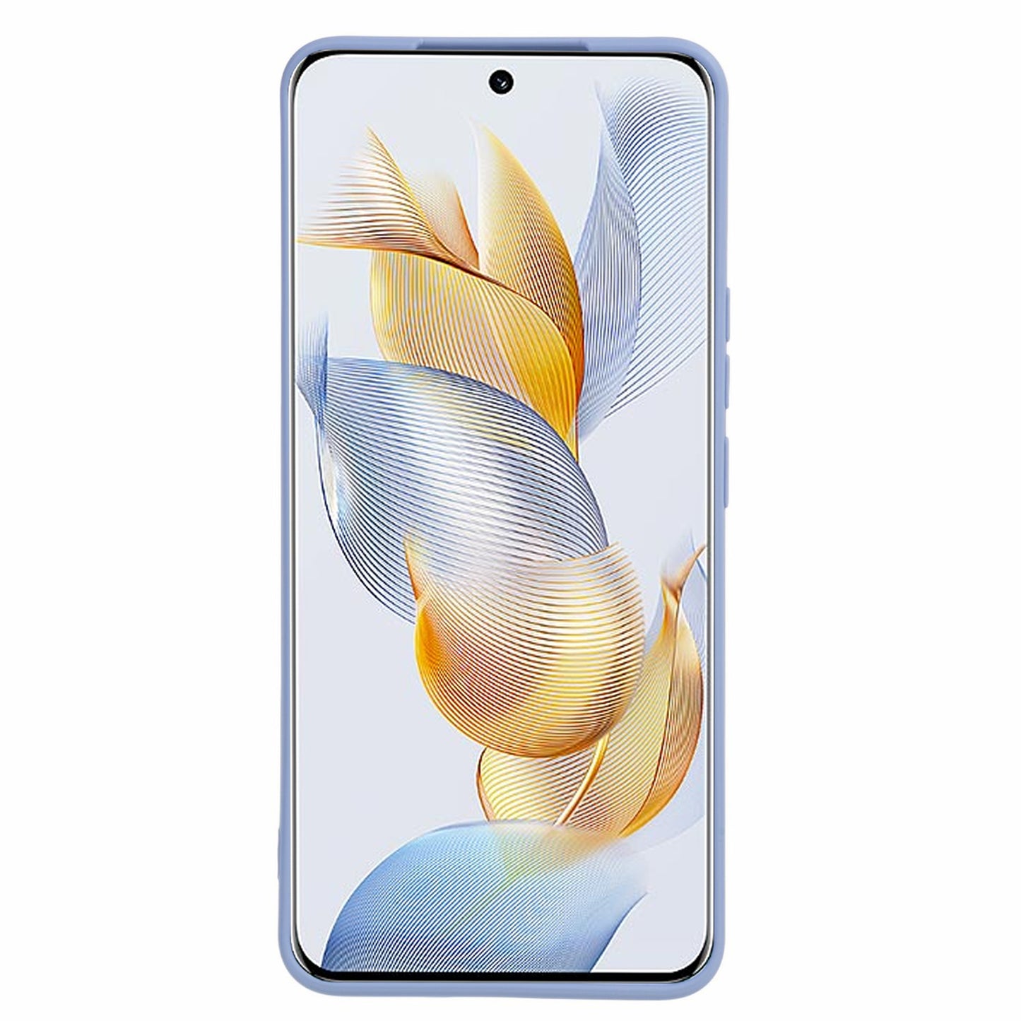 Precise Cutout Phone Case for Honor 90 , Straight Edge Shock-absorbing TPU Protective Cover