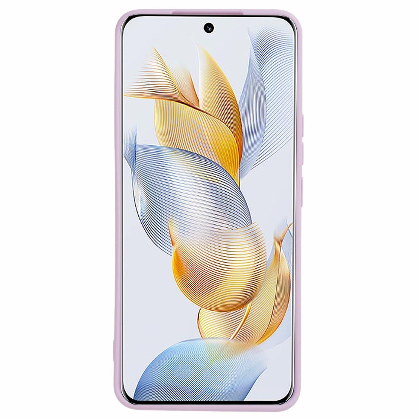 Precise Cutout Phone Case for Honor 90 , Straight Edge Shock-absorbing TPU Protective Cover