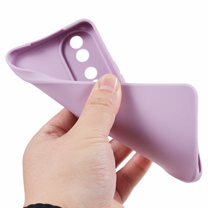 Precise Cutout Phone Case for Honor 90 , Straight Edge Shock-absorbing TPU Protective Cover