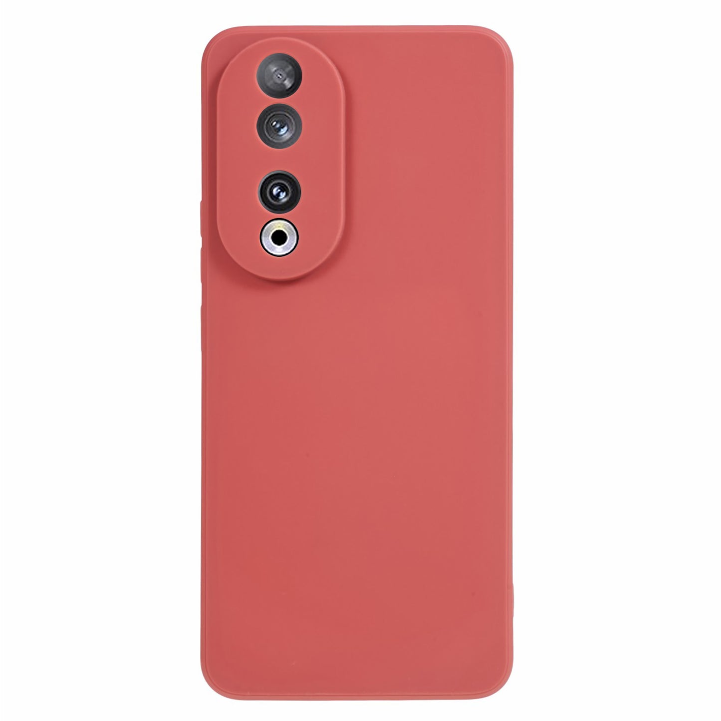 Precise Cutout Phone Case for Honor 90 , Straight Edge Shock-absorbing TPU Protective Cover