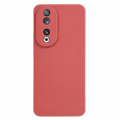 Precise Cutout Phone Case for Honor 90 , Straight Edge Shock-absorbing TPU Protective Cover