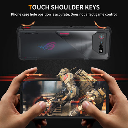 For Asus ROG Phone 6 5G / ROG Phone 7 5G Anti-Scratch Phone Case Hard PC+TPU Phone Cover